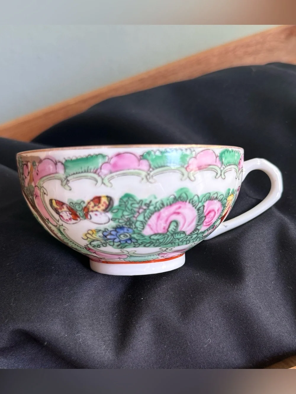 Vintage Pair (set of 2) of ACF (Artistic China Factory) Porcelain Cups